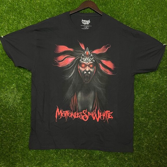 Motion is in White Rock band T-shirt, size 2XL - Picture 1 of 4